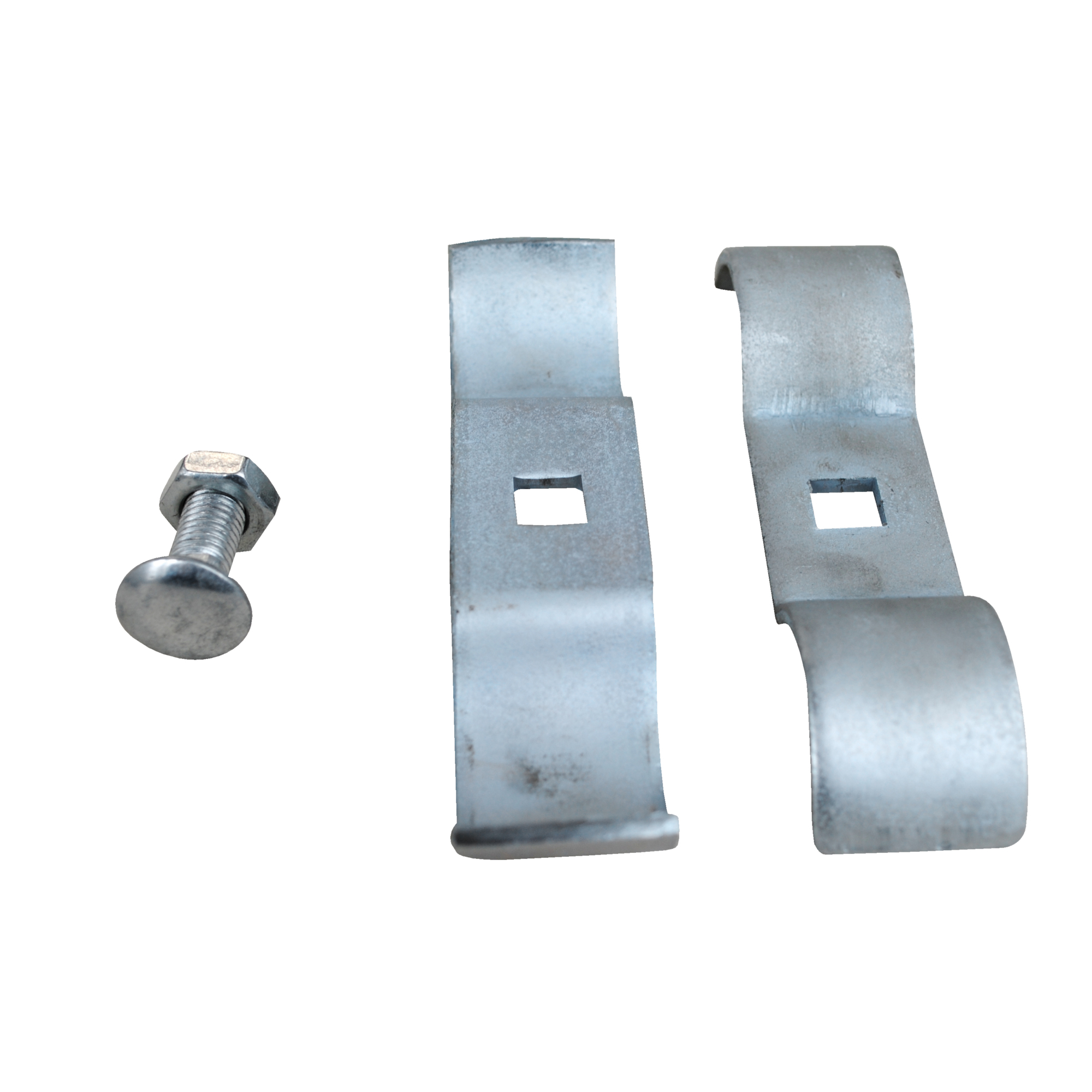 Vestil Construction Barrier Connector - 5.25in., Gray, Model# HRAIL-CON
